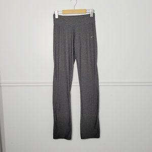 Adidas | Womens Climalite Athletic Leggings Gray Heathered Straight Leg Yoga XS